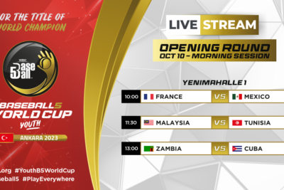 Dónde ver la Copa Mundial de Baseball5 Juvenil WBSC
