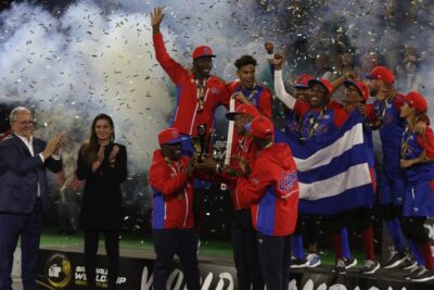 Cuba Campeón Mundial de Baseball5