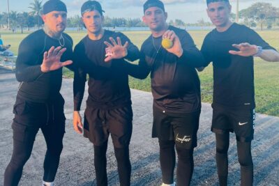 Dos cubanos persiguen su sueño de Baseball5 en USA