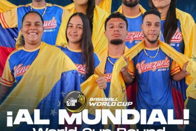 Venezuela clasifica al Mundial de Beisbol5