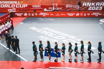 Australia debutará en la Copa Mundial de Baseball5 WBSC